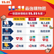 一張圖搞懂蝦皮雙十一🔥免運🔥到底怎麼用