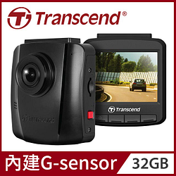 PChome精選記錄器優惠-Transcend創見DrivePro™110超值型SONY高感光F2.0大光圈130度廣角行車紀錄器