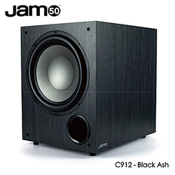 PChome精選音響劇院優惠-【JAMO】C912重低音喇叭(黑灰)