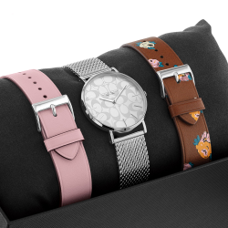 PChome精選手錶優惠-CoachPerry品牌LOGO米蘭帶女錶套錶-36mm14000077