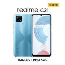 PChome精選realme優惠-realmeC21(4G/64G)菱格藍