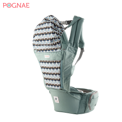 PChome精選親子外出優惠-POGNAEORGA+有機棉AllinOne背巾-柔和天空藍