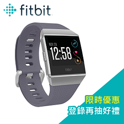 PChome精選智慧錶優惠-FitbitIonic智能健身手錶科技白