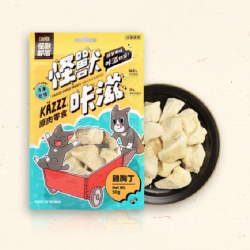 【怪獸部落】咔滋原肉零食凍乾雞胸丁7折