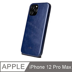PChome精選APPLE殼/套優惠-AltoOriginal360皮革防摔手機殼背蓋-iPhone12ProMax6.7吋海軍藍