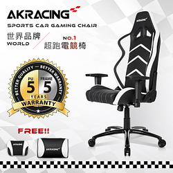 PChome精選辦公椅優惠-AKRACING超跑賽車椅旗艦款-GT99Ranger