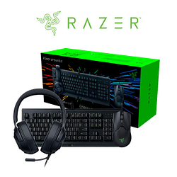 PChome精選鍵　　盤優惠-Razer晉級電競鍵鼠耳機套組(Cynosalite+KrakenXlite+Viper)