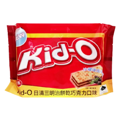 PChome精選休閒零食優惠-Kid-O日清三明治餅乾-巧克力口味340gx3