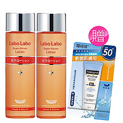 LaboLabo緊膚水100ml (2入組)-買就送防曬乳
