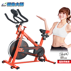 PChome精選健身器材優惠-【健身大師】超跑款飛輪健身車-爆汗紅