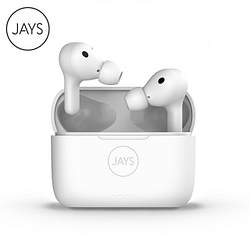 PChome精選藍牙耳機優惠-【JAYS】t-SevenANC降噪真無線耳機白色