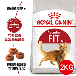 PChome精選寵物食品優惠-【法國皇家】理想體態成貓F322kgx2包