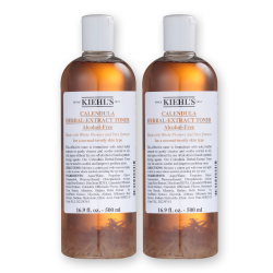 PChome精選專櫃保養優惠-【Kiehl’s契爾氏】金盞花植物精華化妝水500ml2入組