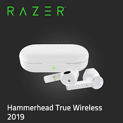 PChome精選耳　　機優惠-Razer戰錘狂鯊無線耳機-白色(入耳式)