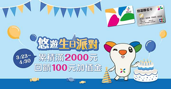 消費累積滿2000元即可回饋100元