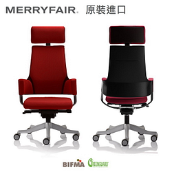 PChome精選電腦椅優惠-【Merryfair】Delphi系列典雅人體工學椅（時尚紅）