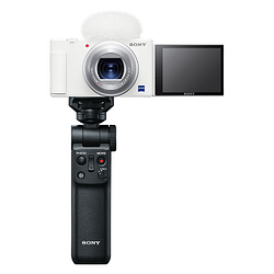 PChome精選數位相機/類單優惠-SONYDigitalCameraZV-1數位相機輕影音手持握把組合白色(公司貨)