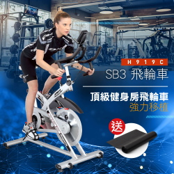 PChome精選健身器材優惠-【BH】H919CSB3磁控飛輪健身車