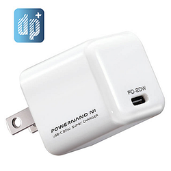 PChome精選手機/平板周邊優惠-DP+USB-CPD20W急速充電器-白