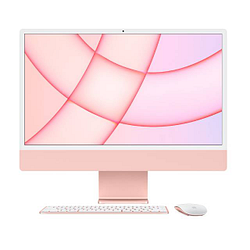 PChome精選APPLE優惠-24iMacRetina4.5Kdisplay:AppleM1/8coreCPU/8coreGPU,512GB-Pink(Z12Z)