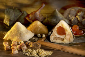 香港-原隻九頭鮑魚燒鵝鹹肉粽優惠|鷹巢|香港旺角希爾頓花園酒店|自行取貨或送遞服務|端午節優惠2024