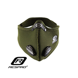 PChome精選安全帽優惠-英國RESPROULTRALIGHT極輕透氣防護口罩(綠色)