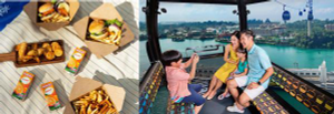 [KKdayPeaknic組合優惠]新加坡｜空中纜車通行證+GoodOldDays餐廳Peaknic套餐組合