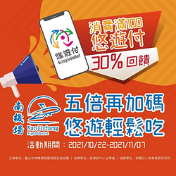 到南機場吃美食 用悠遊付 滿百享30%回饋