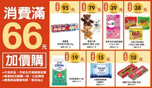 期間限定加購價商品10元起