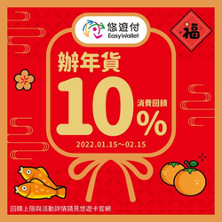 悠遊付辦年貨開跑 9大市場5大年貨大街消費10%回饋