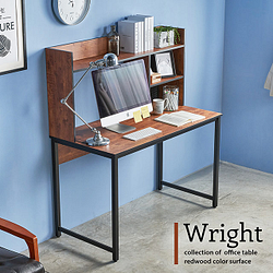 PChome精選傢俱優惠-H&DWright萊特工業風書架型書桌/辦公桌