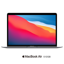 PChome精選APPLE優惠-MacBookAir13:AppleM1chip8-coreCPUand8-coreGPU,512GB-SpaceGrey(MGN73TA/A)