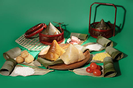 「駿景軒」呈獻端午粽2024|家鄉咸肉粽|蓮蓉鹼水粽