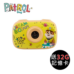 PChome精選數位相機/類單優惠-【正版授權】汪汪隊立大功童趣數位相機(送32GB記憶卡)-黃色