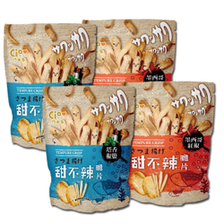 PChome精選休閒零食優惠-【巧米多】甜不辣脆片4件組