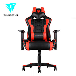 PChome精選辦公椅優惠-ThunderX3byAerocoolTGC22競速超跑電競賽車椅(黑紅色)