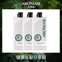 PChome精選洗髮精優惠-AROMASE艾瑪絲草本胺基酸每日健康洗髮精520mlX3入