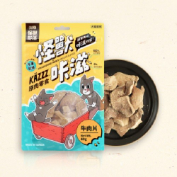 【怪獸部落】咔滋原肉零食凍乾牛肉片7折