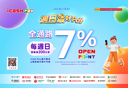 週日最好Pay，全通路消費滿額回饋7%