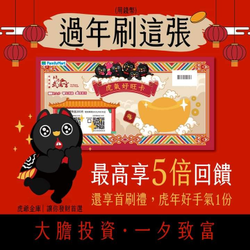 全家【虎來運轉天天發-虎氣好旺卡】只要200元