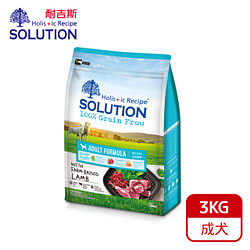 PChome精選寵物食品優惠-耐吉斯-超級無穀成犬羊肉(小顆粒)3kg